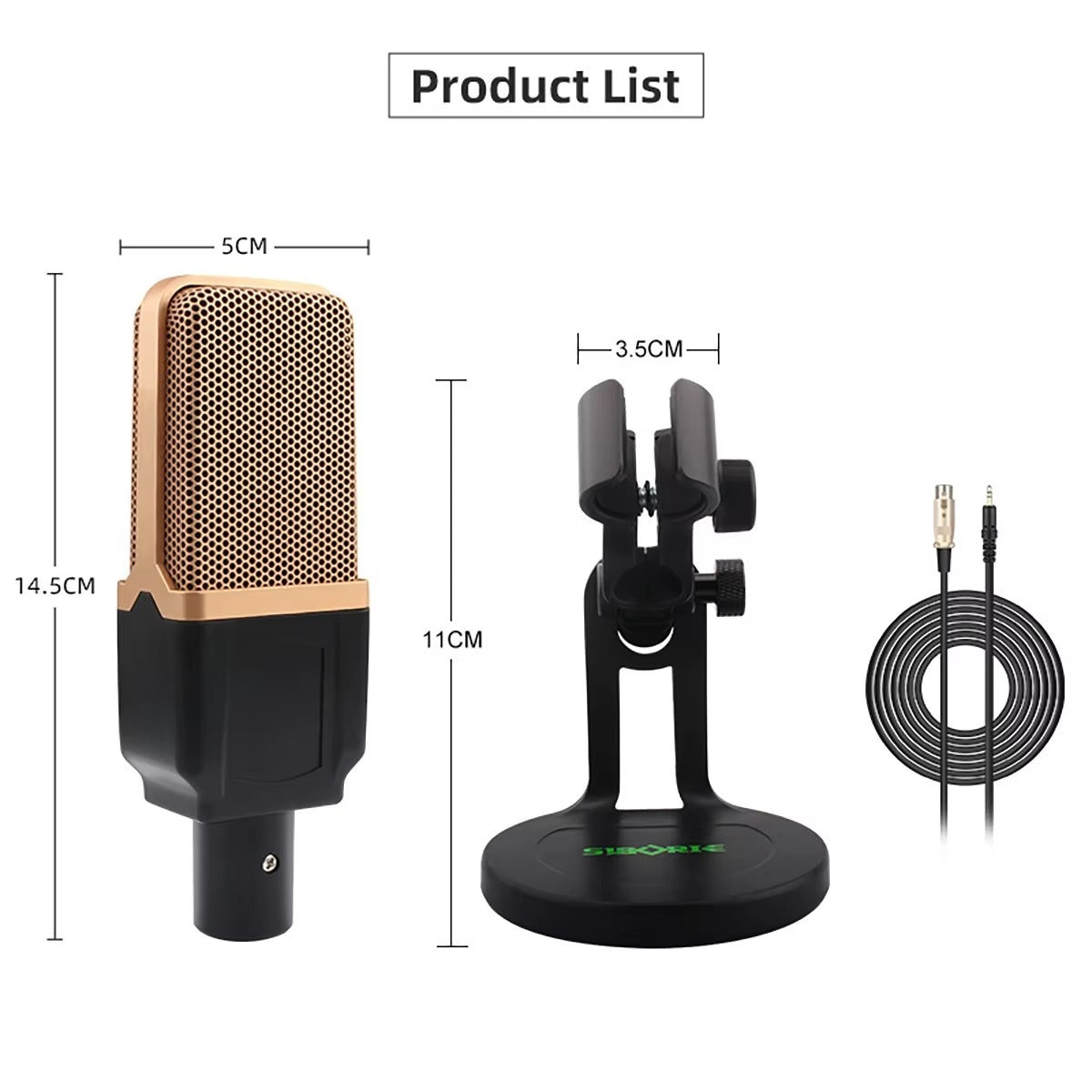 F999 + M998 Sound Card Microphone Set – Dami3C.com