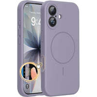 Magnetic for iPhone 17 Pro Max Case, Compatible with MagSafe, Integrated Silicone Camera Control Cover, 3.0mm Thicken Shockproof Drop Protection Phone Case for 17 ProMax, Orange