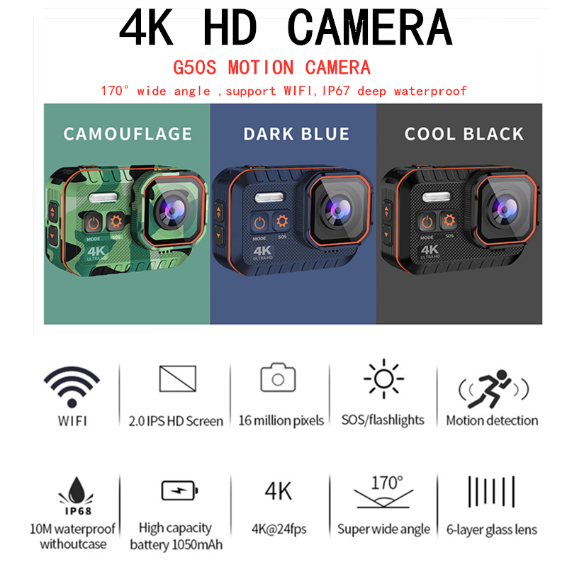 E5 4K Action Camera